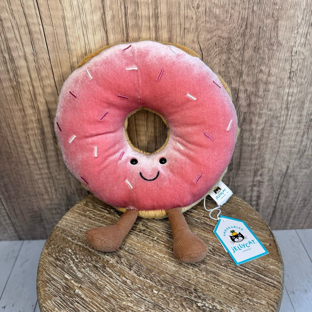 Jellycat Amuseables Doughnut Jellycat Donut FAST SHIP Jellycat Authentic NEW